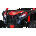 Elektrické autíčko Buggy ATV Racing Dvojmiestne!!! Červené - 4 X 200 W - 24V7Ah